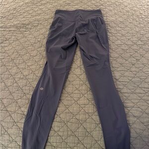 Lulu Lemon Fast and Free Tights Size 8 - Brilliant Blue